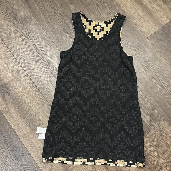 Sass & Bide Black and Gold "Playman" Cocktail Dress - Picture 14 of 16